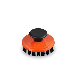 Cleaning brush - Colour: stove red, nylon bristles | Outlet price € 16,80