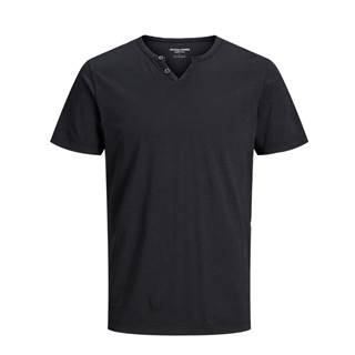 Ben Split Tee Black | Outlet price: € 13,99