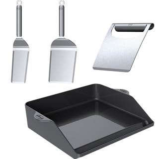 *BBQ plancha grill plate with accessories. Cannot be combined with other discounts or promotions. (RRP €227.85 | Outlet price €159.50)