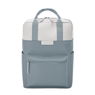 *Backpack "Bergen" steel blue sprinkled. Cannot be combined with other discounts or promotions. (RRP €99.90 | Outlet price €69.93)
