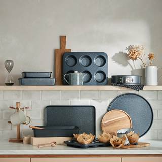 3 for 2 on Denby Bakeware & 3 for 2 on Denby utensils. Cheapest item free. T&Cs and exclusions may apply. Please see in store for more details.