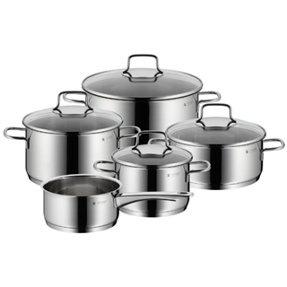 Outlet price €189.99 - Astoria 5-piece Pan Set