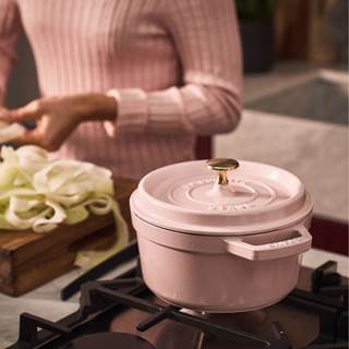 STAUB Gusseisen Cocotte | 
Rund, 16cm, Sorbet Rose, B WARE
