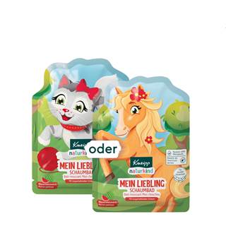 *Naturkind Bubble Bath "Mein Liebling", 40ml. Cannot be combined with other discounts or promotions.  (RRP  €1,29 | Outlet price €0,56)