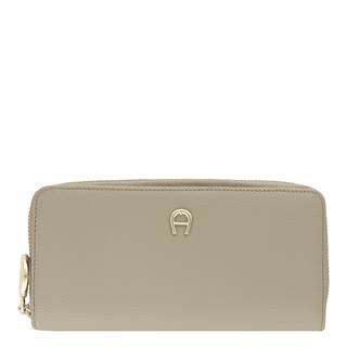 Zita note and card holder in Alpaca Beige, Cognac, Macadamia White, Pesto Green and Port Red  