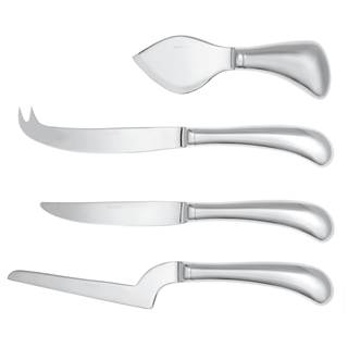 Sambonet | Living Edelstahl 4-teiliges Käsemesser-Set