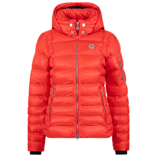 *Exclusive down jacket in a sporty cut made from metallic nylon | outlet price € 629

