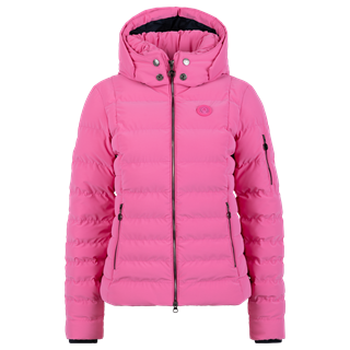*Modern genuine down jacket made from luxurious metallic nylon | outlet price € 629

