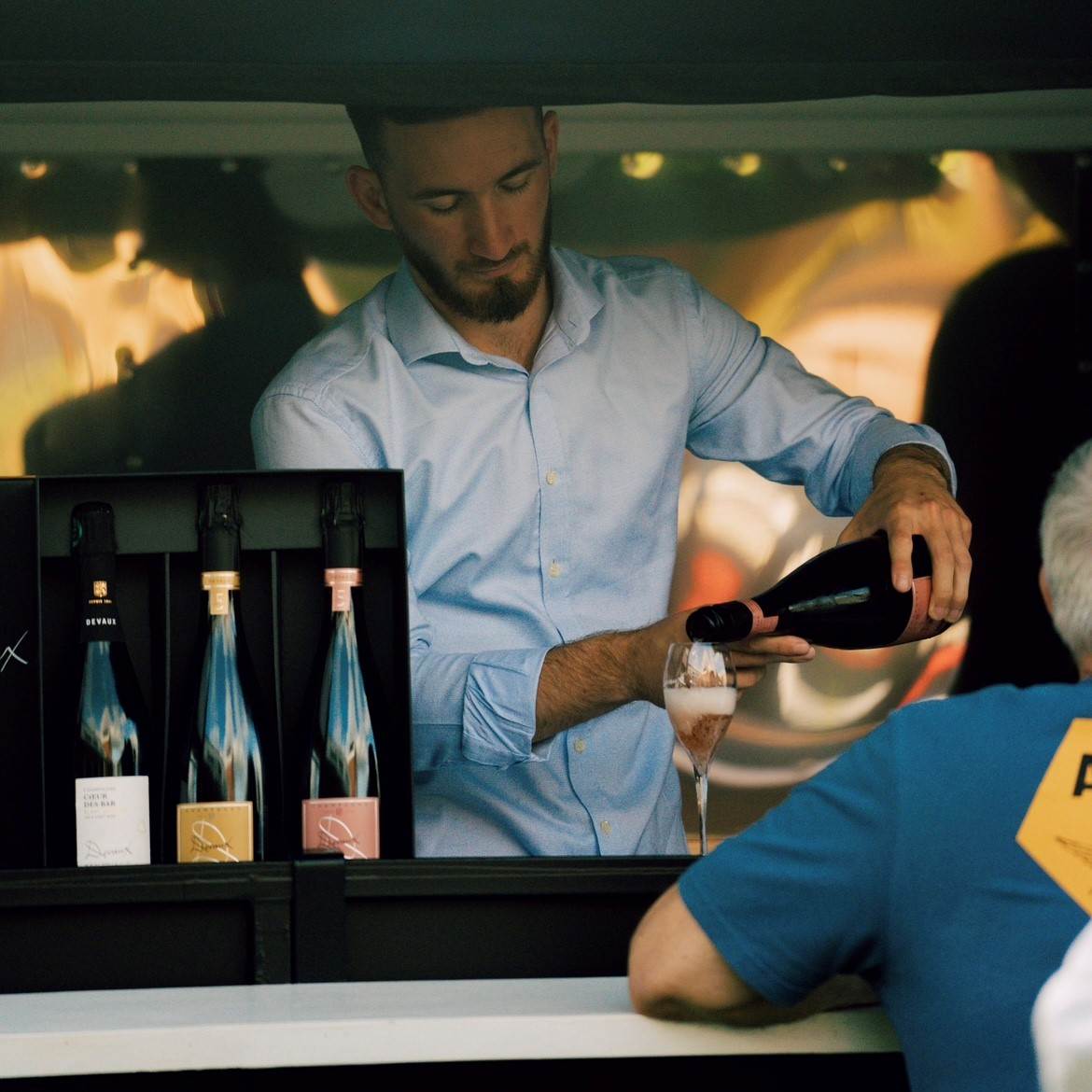 Bar à champagne