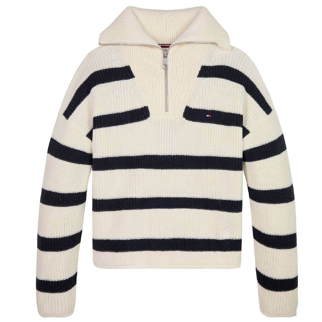 Tommy Hilfiger Women White Beanie Xmas Gifting 2024