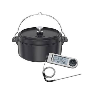 Dutch Oven 35 cm und Bratenthermometer (retailprijs €191,95 | outletprijs €134,95)

