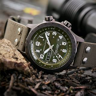 *valid on selected Hamilton Khaki Aviation and Khaki Navy