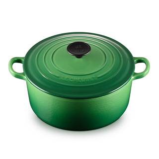 Cast Iron 24cm Round Casserole Bamboo Green | Outlet price € 237,30