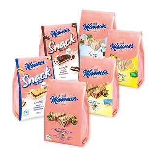 Lemon, Cocos and Neoplitaner 400g | Full grain 300g | Snack Minis Hazelnut and Chocolate 300g 