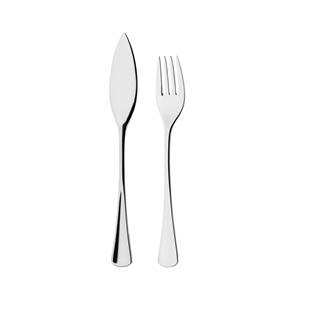 Walzer Fish Cutlery Set, 12-Piece, NC, for 6 people, in a box, dishwasher safe