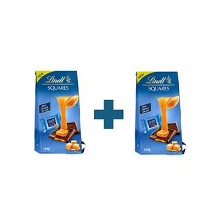 Squares Dark Caramel Sea Salt, 144g, 1+1 for free | Outlet price € 7,99
