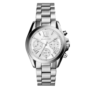 Prix outlet €195 - Montre "Michael Kors Brynn" Chronographe en acier inoxydable argenté MK6731 (diamètre du boîtier 40 mm)