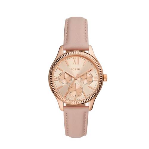 Rye Multifunction Nude Leather Watch BQ3763