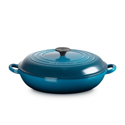 Shallow Braiser 30cm Deep Teal