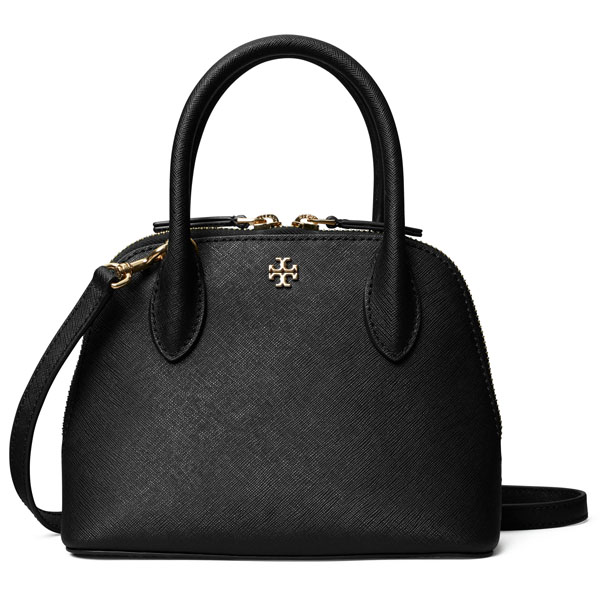 LNS0825 - Tory Burch - Emerson Mini Dome Satchel black handbag.jpg